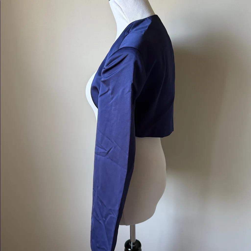 We Wore What Dutchess Satin Bolero - Image 3