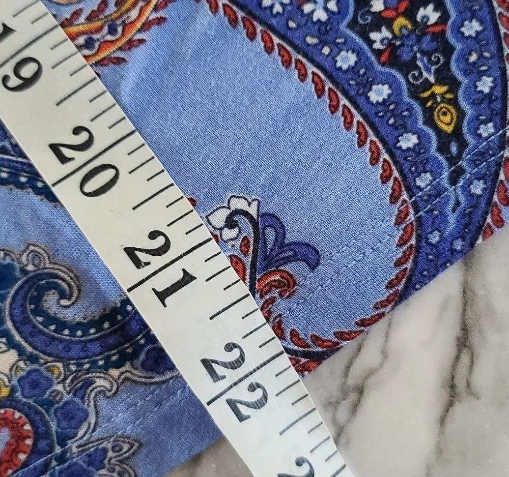 charter club paisley top size medium - Image 5