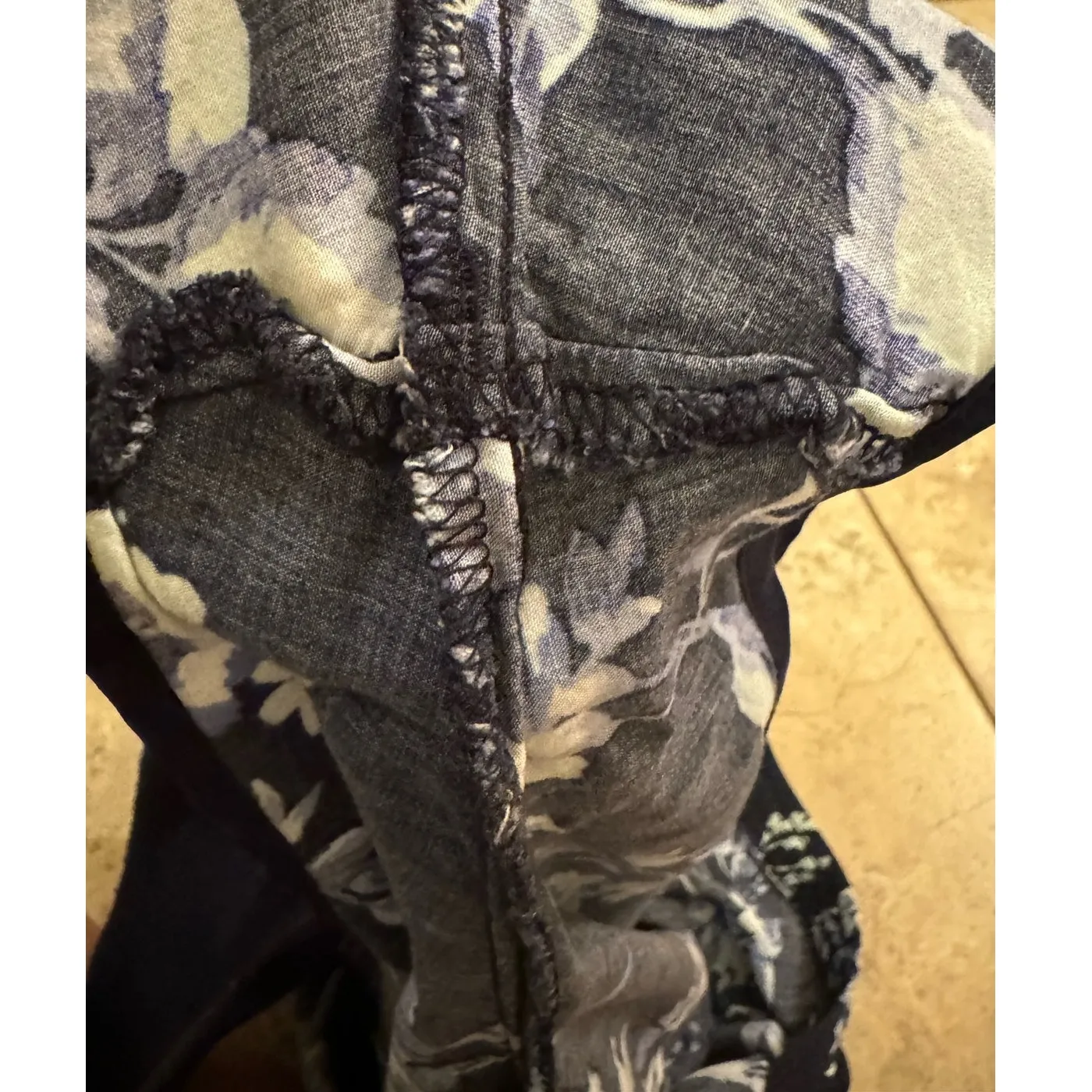 5/$65   Gap Womens Shorts Sz‎ XL Blue White Sun Printed Floral Loose Drawstring - Image 7