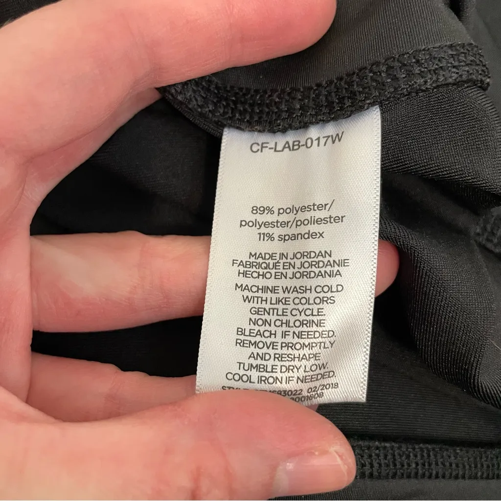 COPPER FIT Essential Energy Capri Leggings Black Compression Leggings Capris L Size L - Image 8