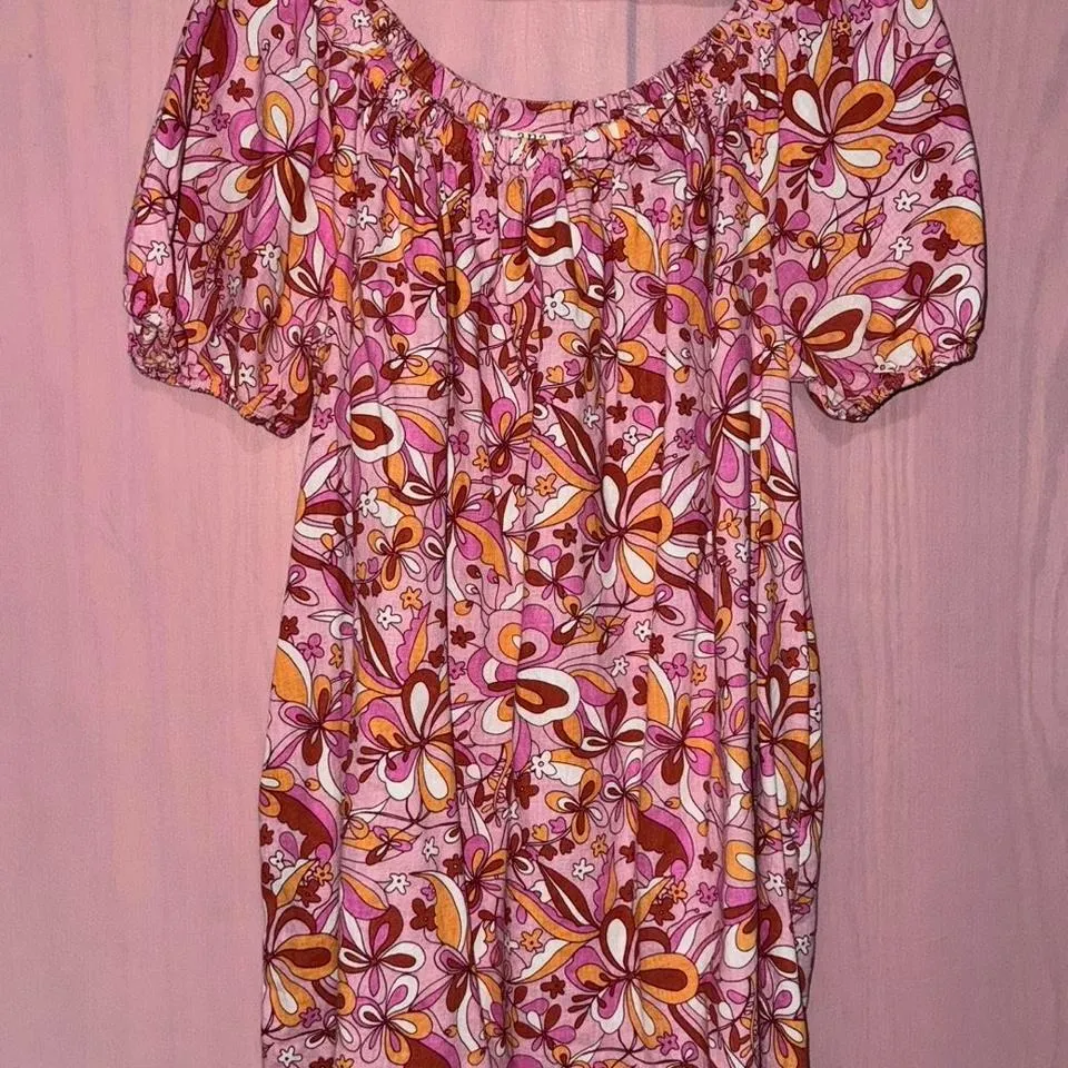 a.n.a Brand Paisly Print Mini Dress Size XL - Image 3