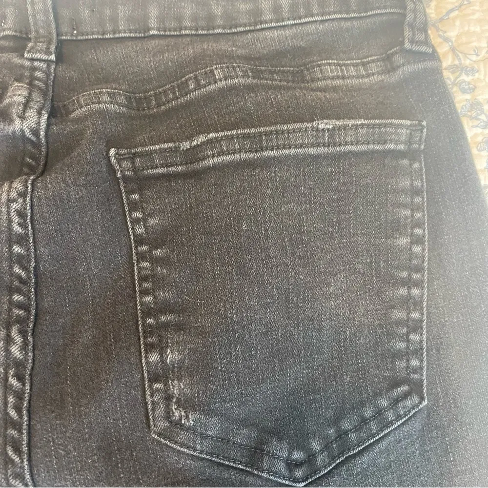 Pistola Aline High-Rise Dark Stone Vintage Edgy Skinny Ankle Jean Size 31/12 - Image 11