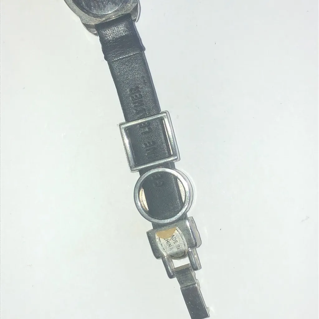 Infinity Silver Tone & Black Boho Band Watch Wristwatch NEW BATTERY - Image 10