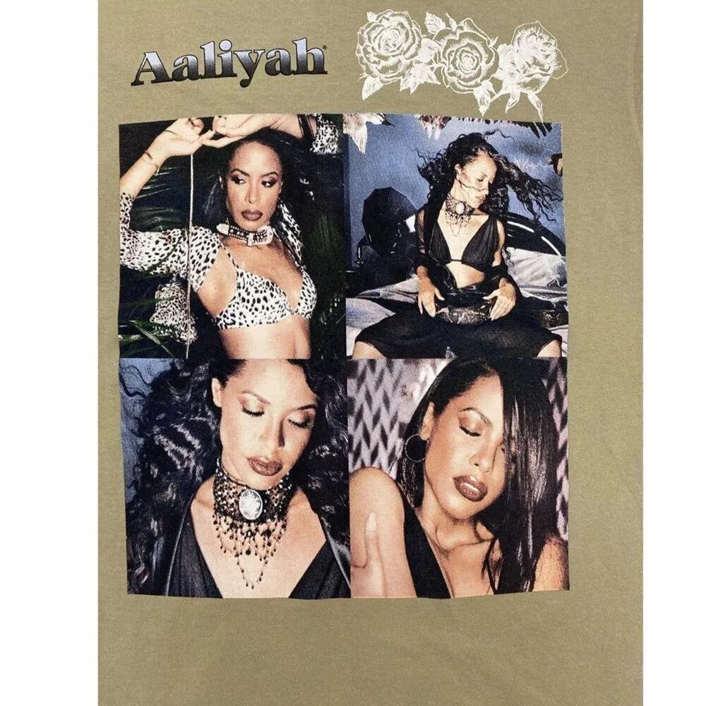 Aaliyah Collage Graphic T - Image 2