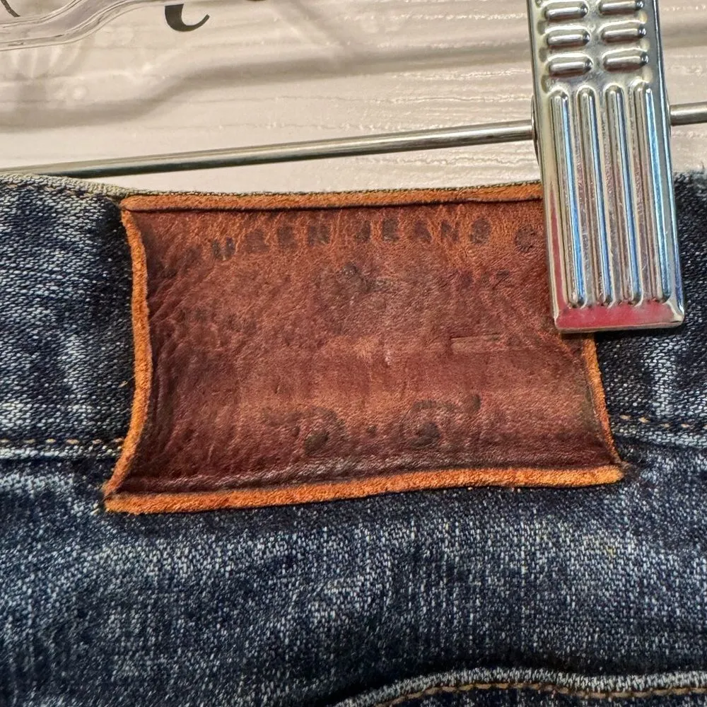 RALPH LAUREN JEANS CO Sz 8P High Rise Straight Leg Blue Denim Women - Image 3