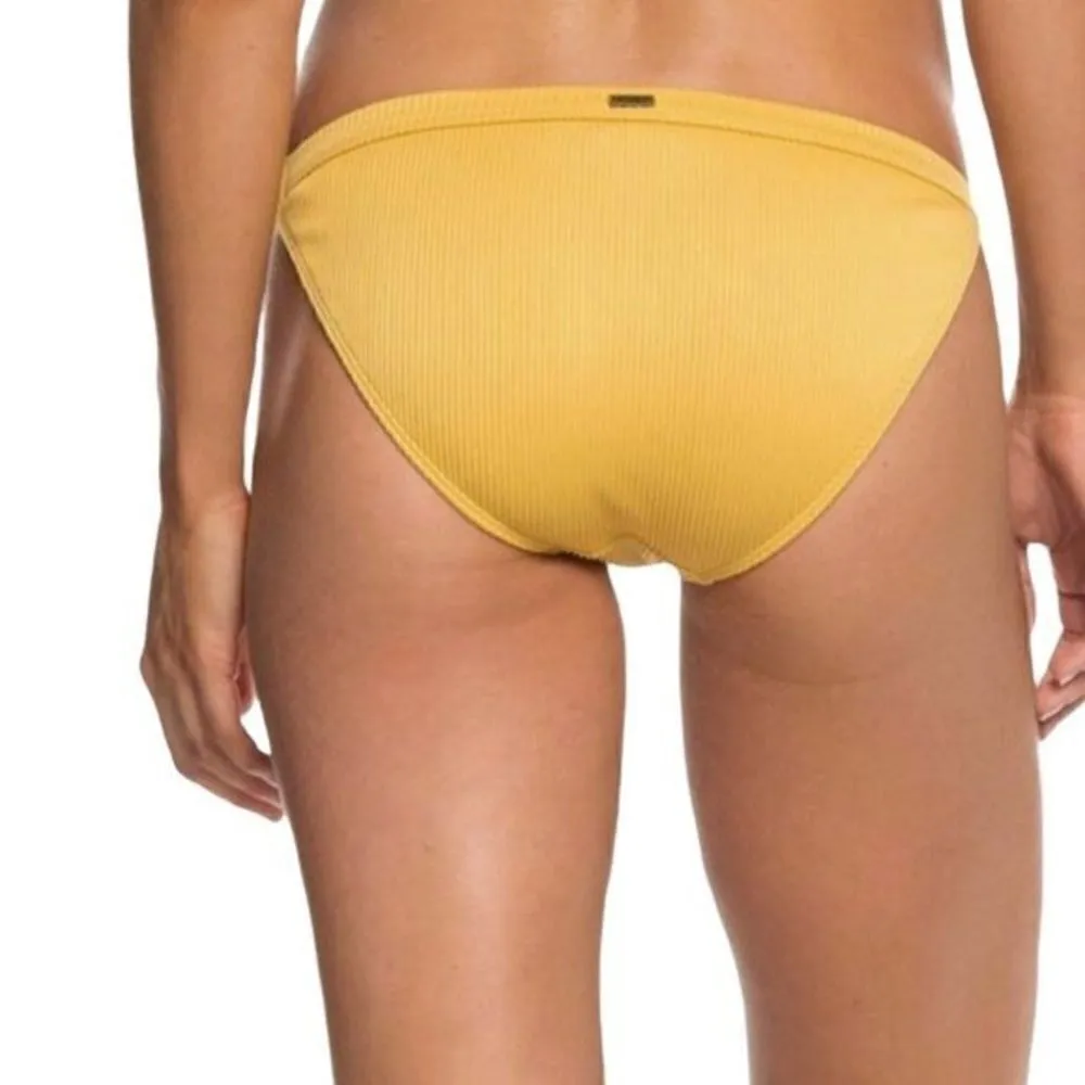 Roxy mustard colored bikini bottom size large beach - Image 2