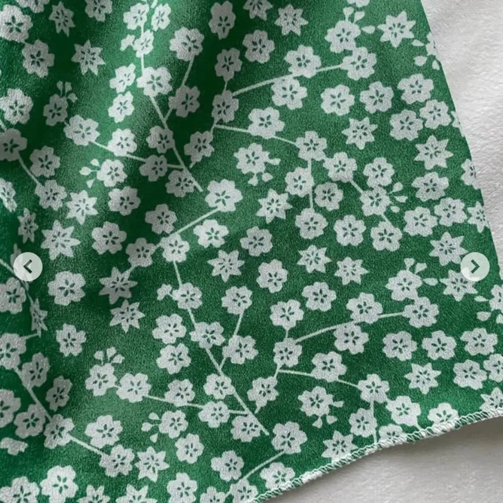 Floral Green Skirt - Image 6