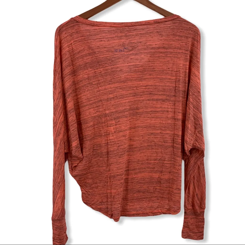 Planet Blue space dye orange vneck dolman XS NEW‎ - Image 3
