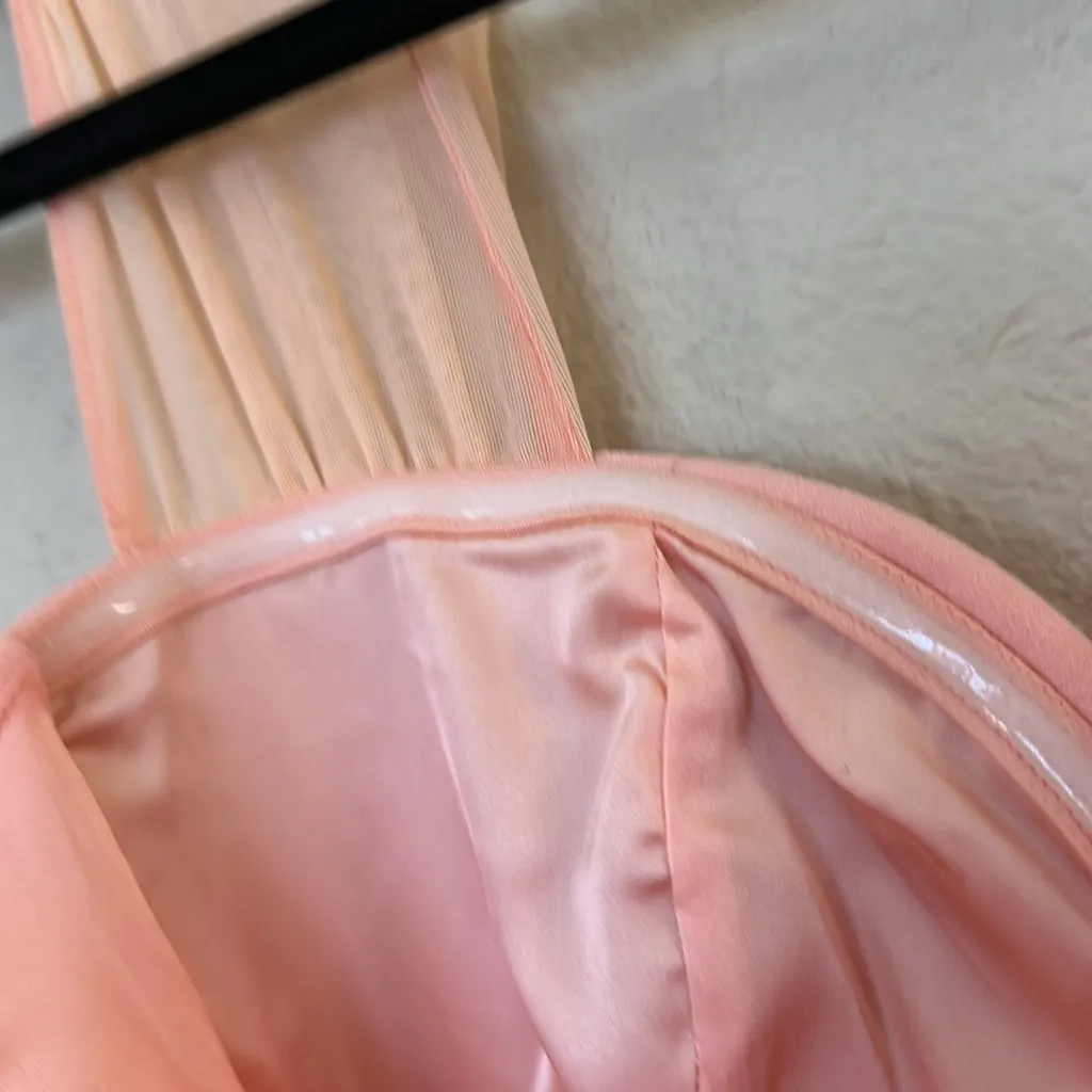 House of CB M D-DD Gianina Sorbet Crepe Halter Maxi‎ Dress NWOT - Image 12