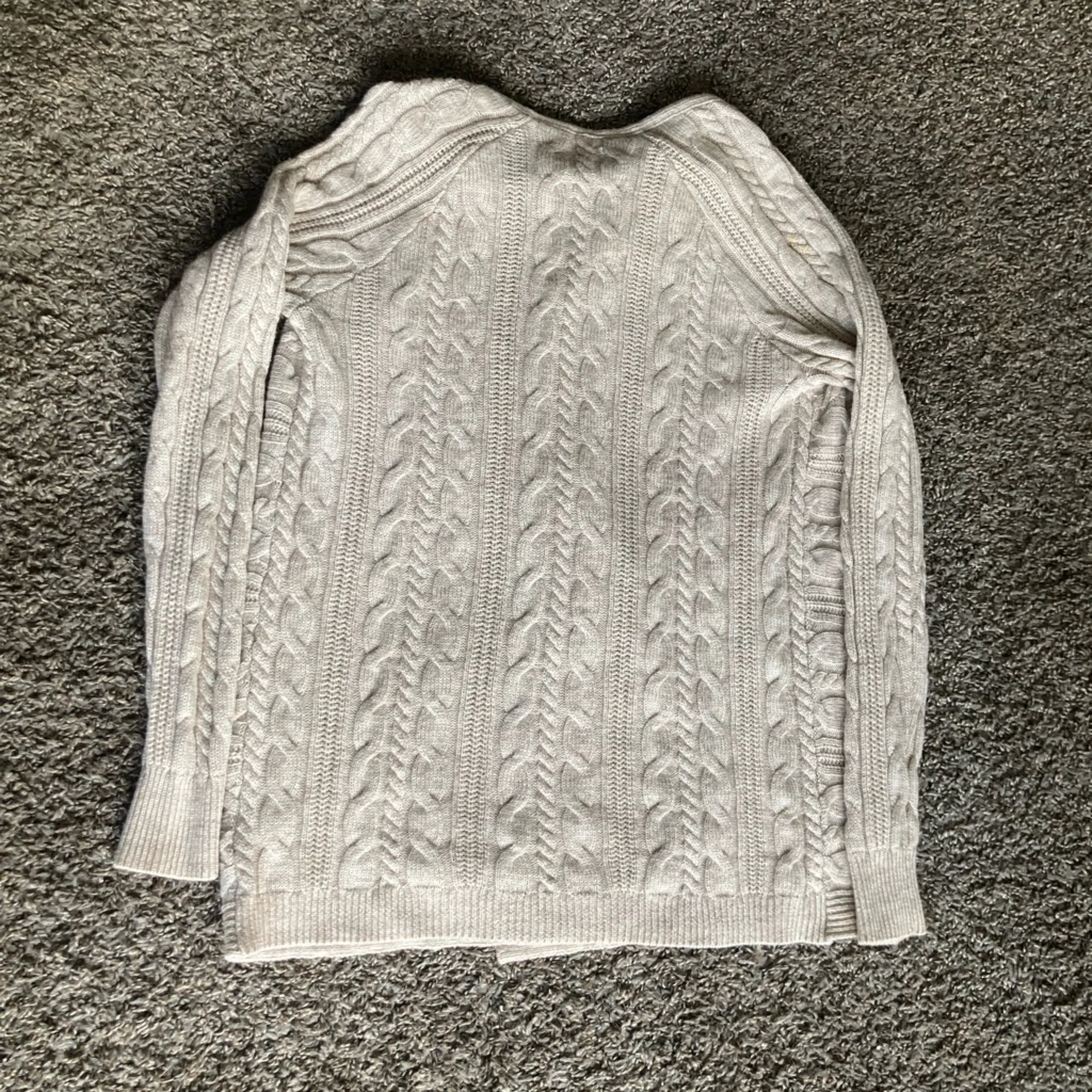 Athleta Taupe Open-Front Cardigan - Image 7