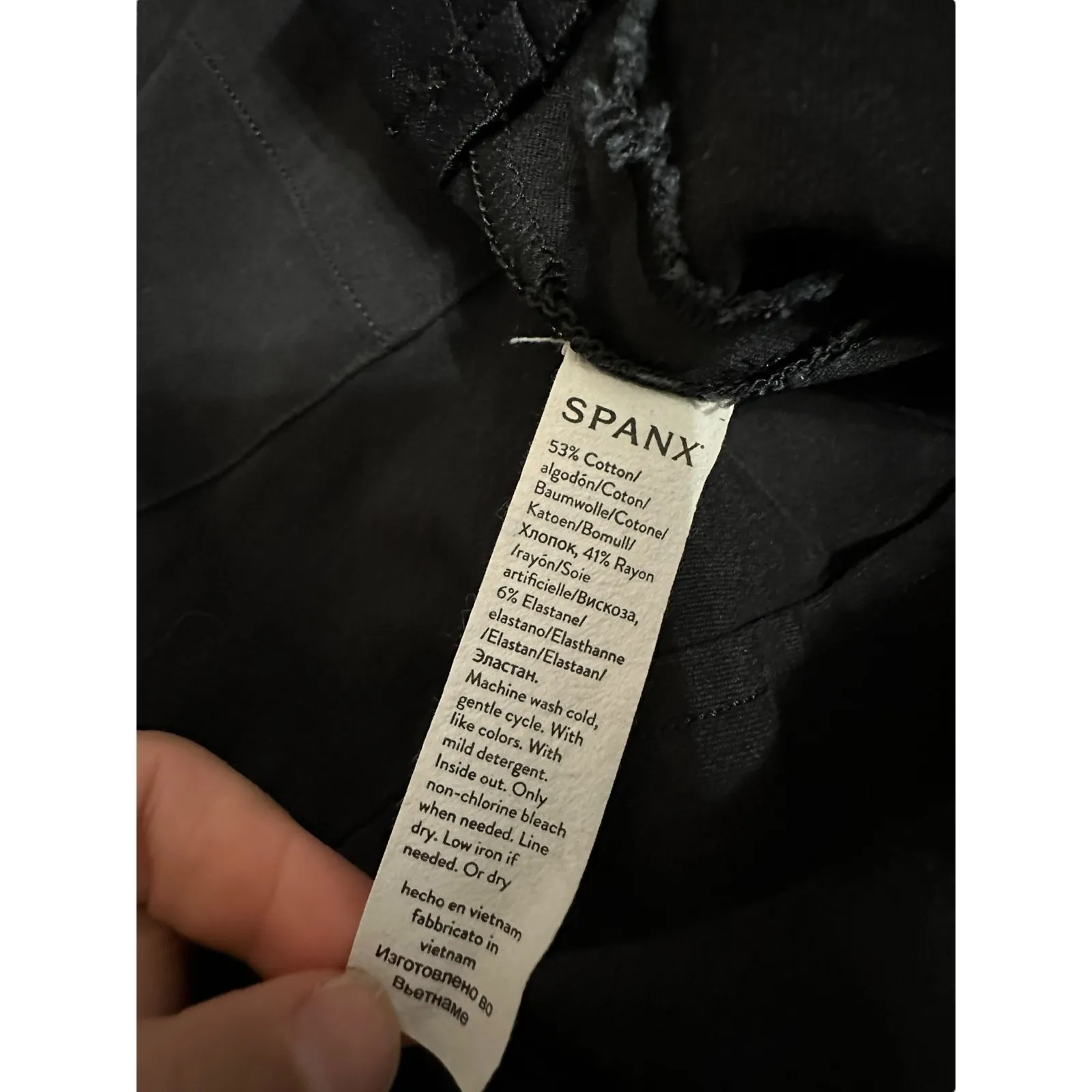 SPANX On the‎ go kick flare pant black size Medium - Image 4