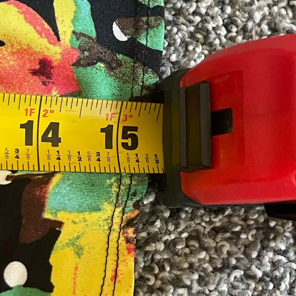 New Slinky Brand Black Floral Polka Dot Blouse and Pants Business Casual Set L - Image 9