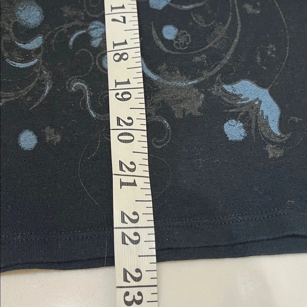 Malanalove Co. black short sleeve skeleton bling shirt Size XL - Image 6