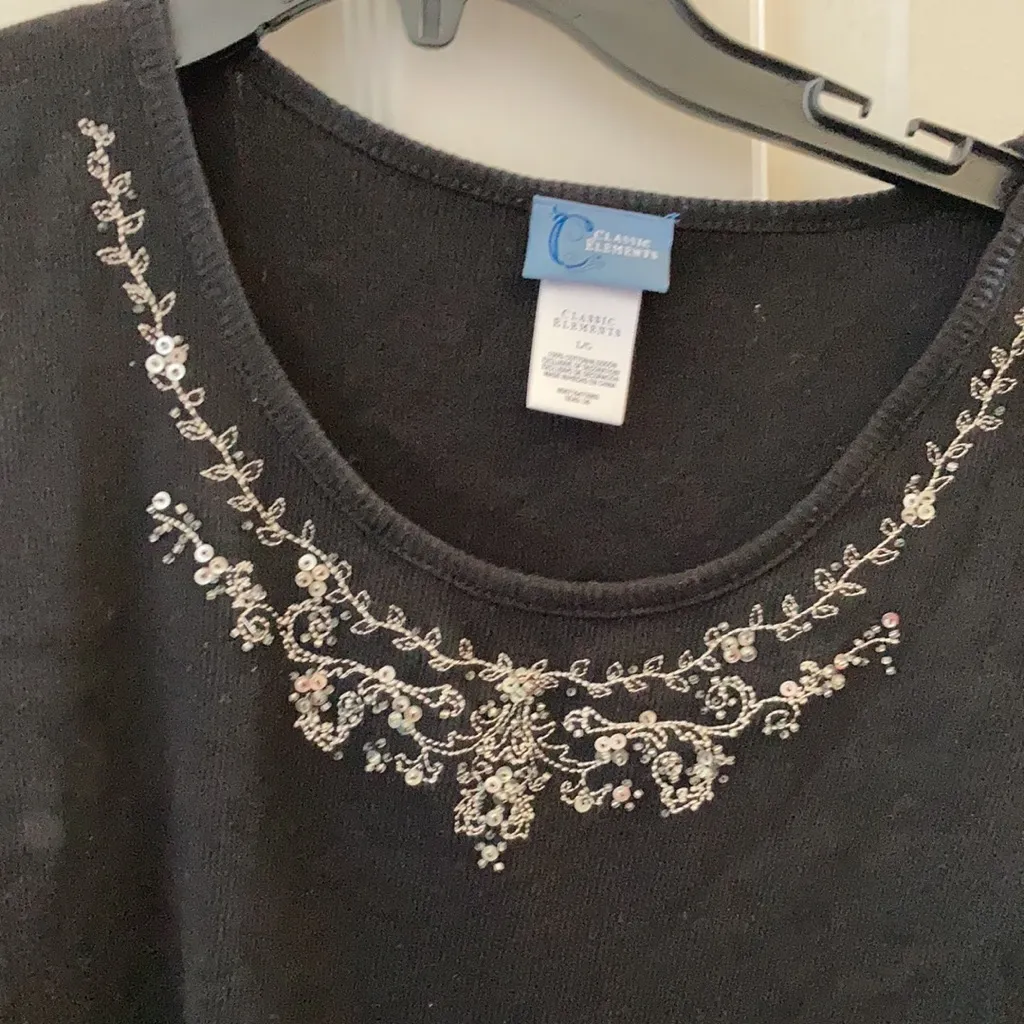 FINAL MARKDOWN Classic Elements Decorative Ribbed Tank (L) - Image 2