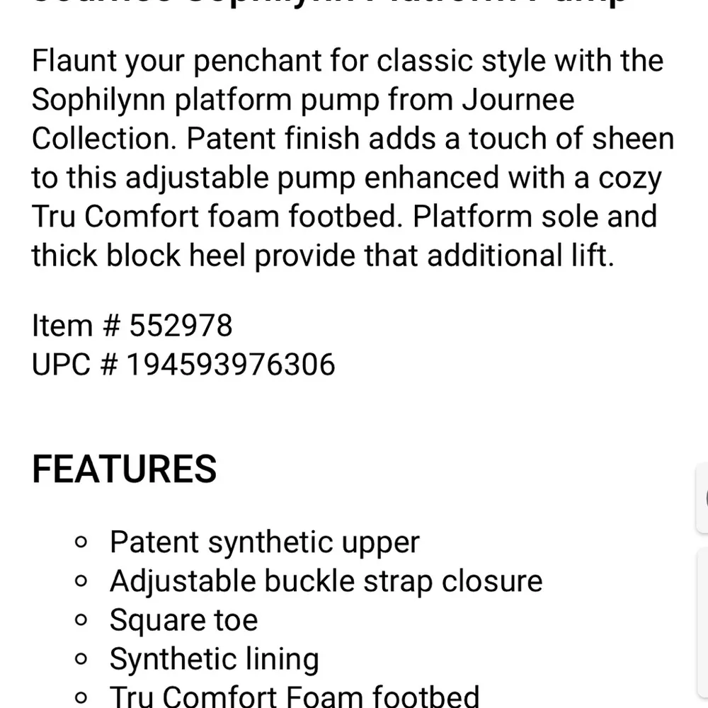 Journee Collection Mary Janes size 7 NIB Blush - Image 3