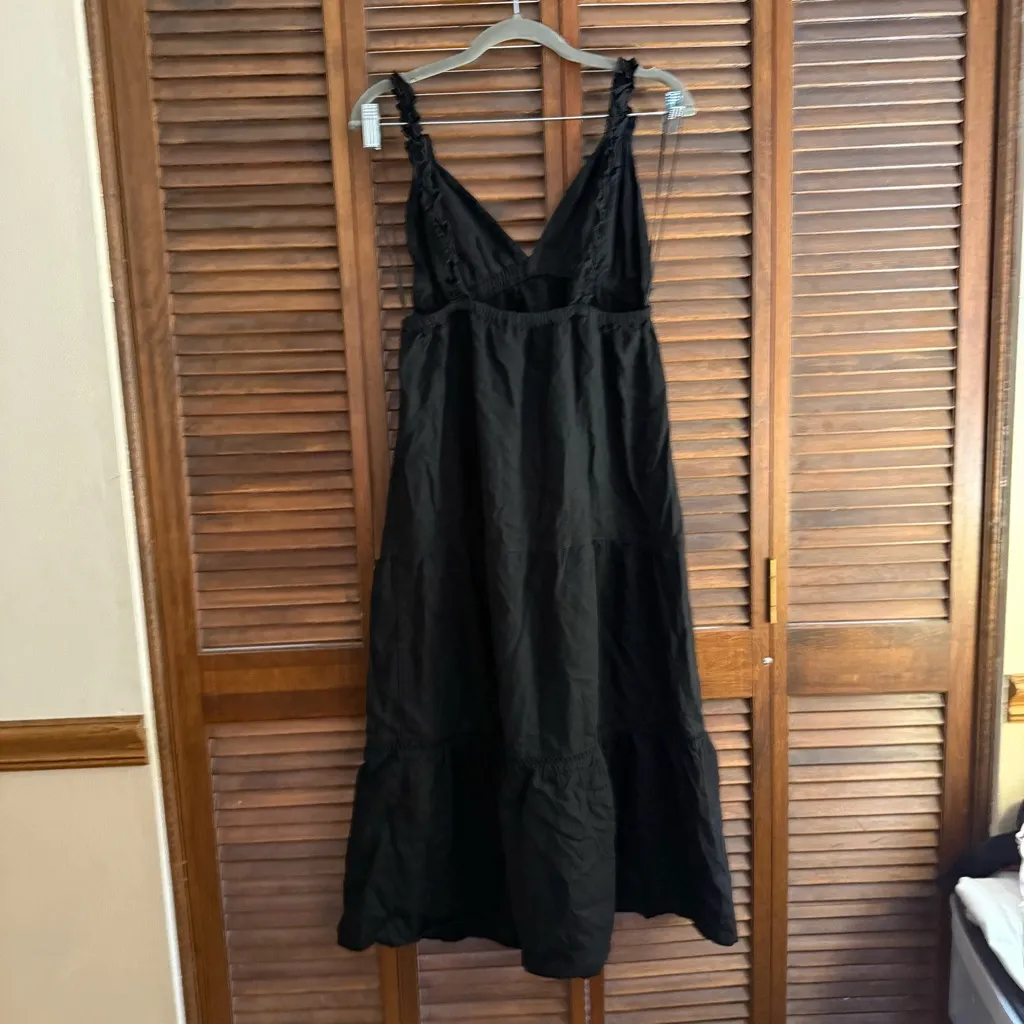 Love Tree Black Maxi Dress - Image 4