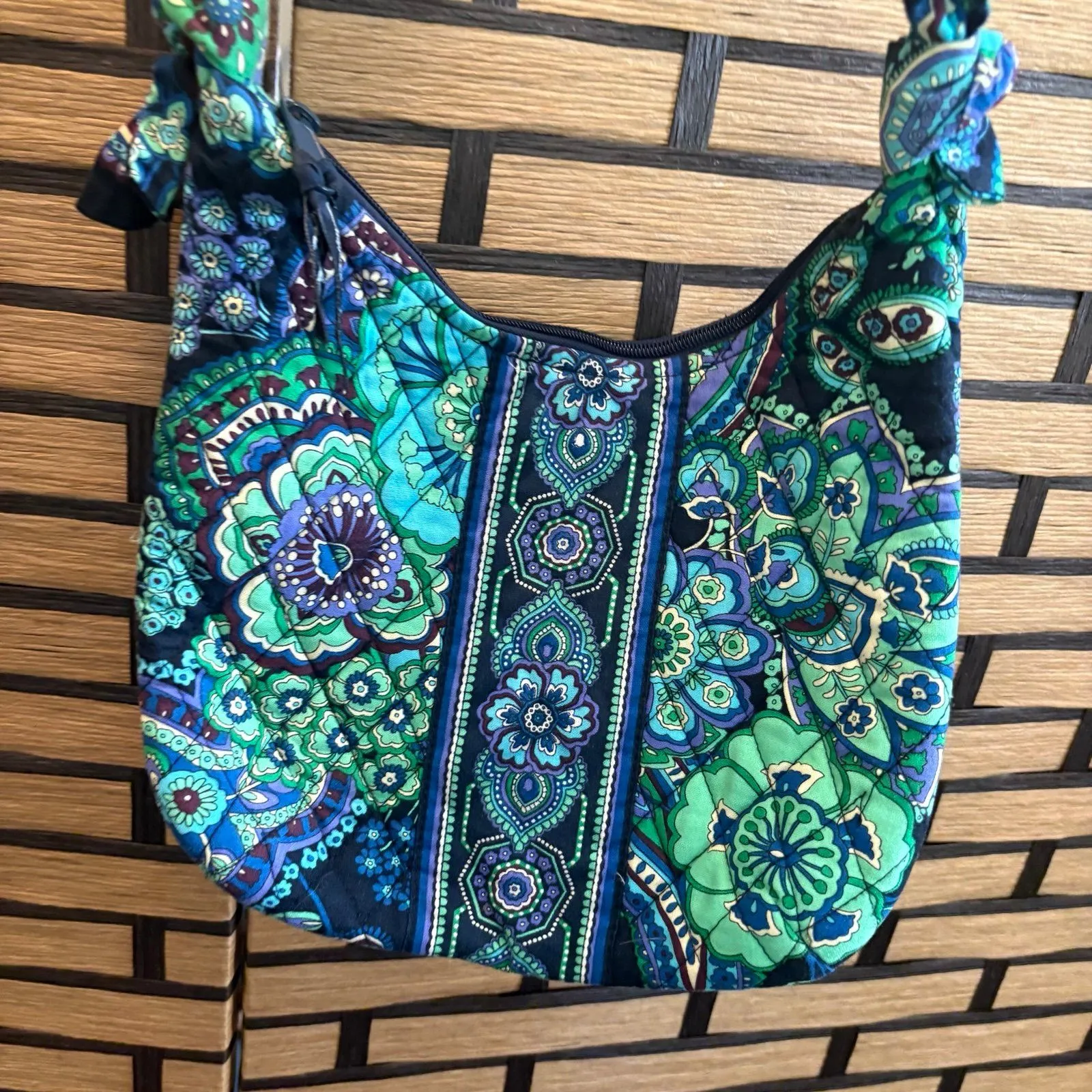 Vera Bradley ‎ Blue Shoulder Bag - Image 4