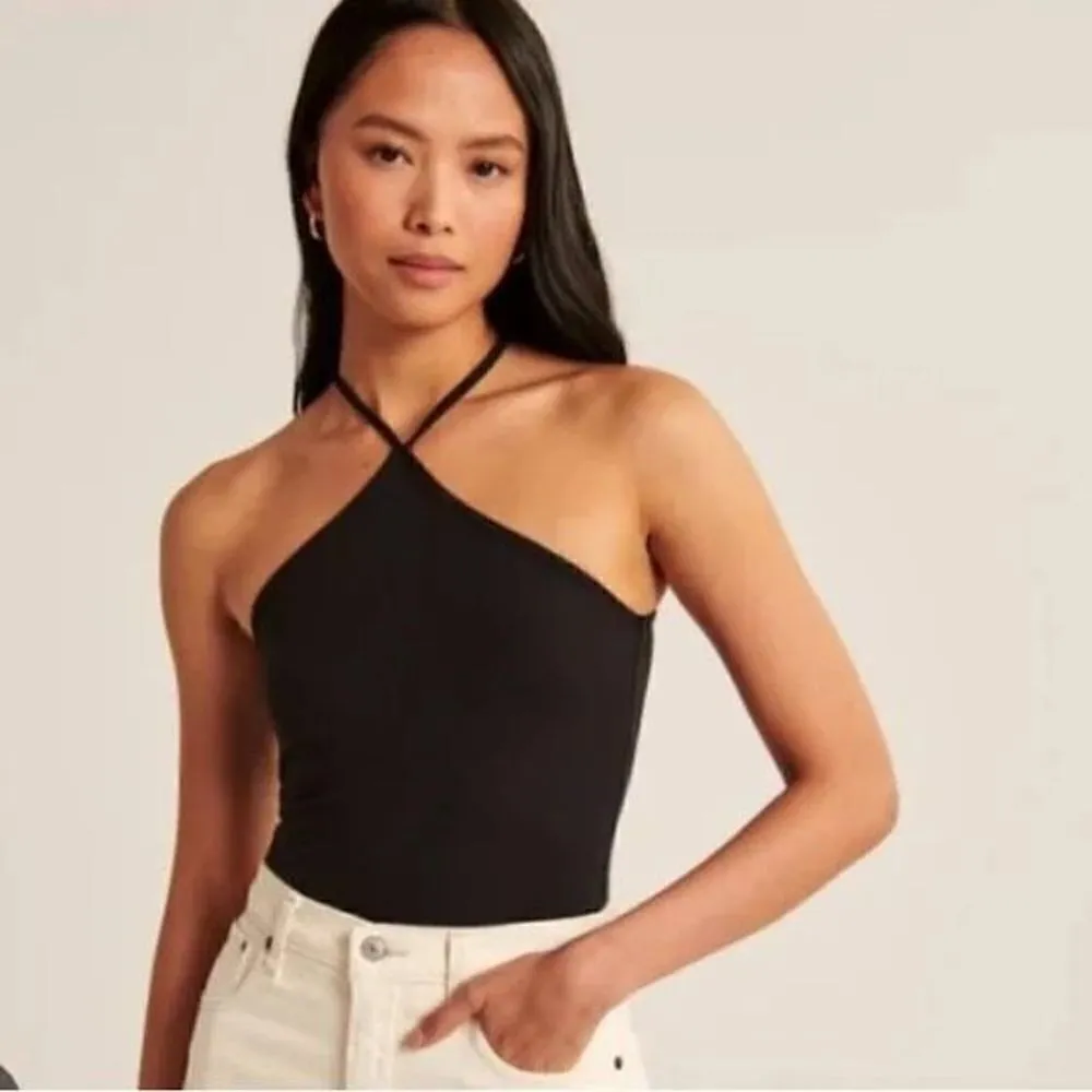 Abercrombie & Fitch seamless white halter neck bodysuit, XL NWT - Image 6