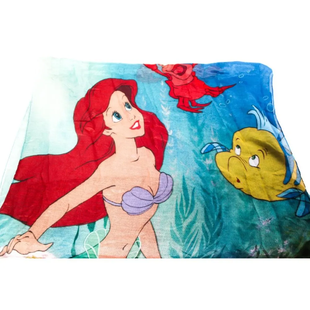 Disney The Little Mermaid Fashion Scarf - Ariel, Sebastian & Flounder - Image 5