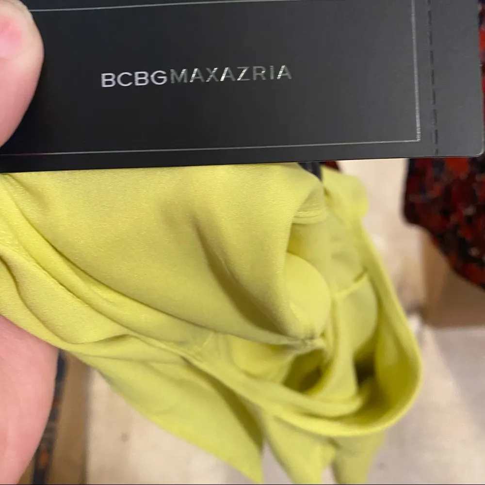 BCBGMAXAZRIA Amelie Sleeveless Drape Dress Size S - Image 7