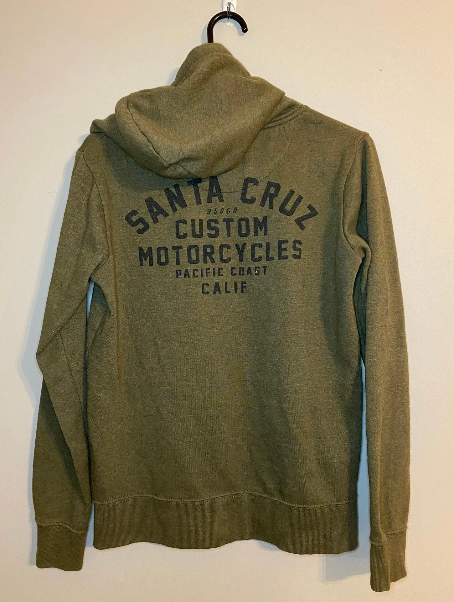 Hoodie Green Size XS - Image 2