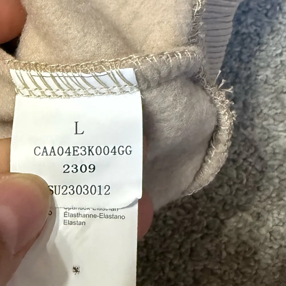 Cupshe Tan Pocket Drawstring Pullover Hoodie Size L - Image 4