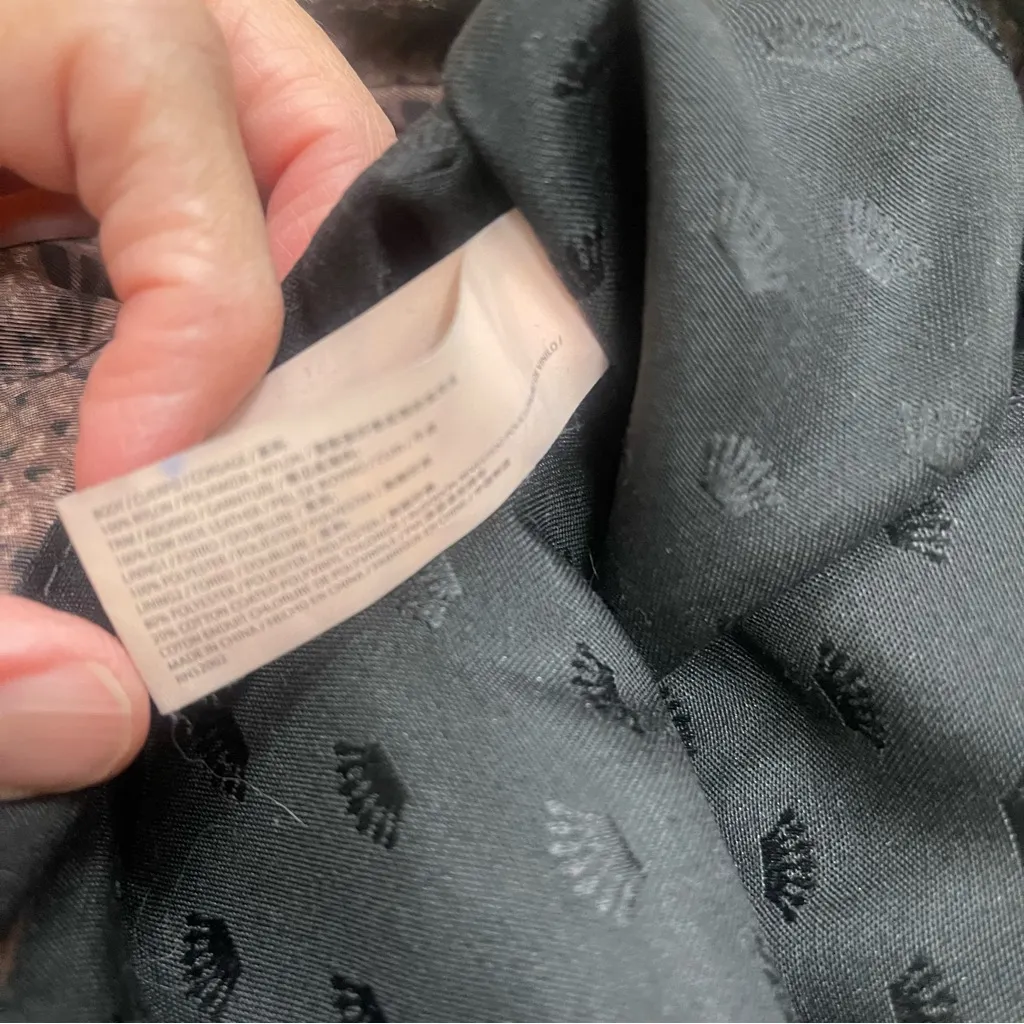 JUICY‎ COUTURE WEEKEND WARRIOR NYLON TOTE Shoulder NATURAL SNAKE READ!!! - Image 7