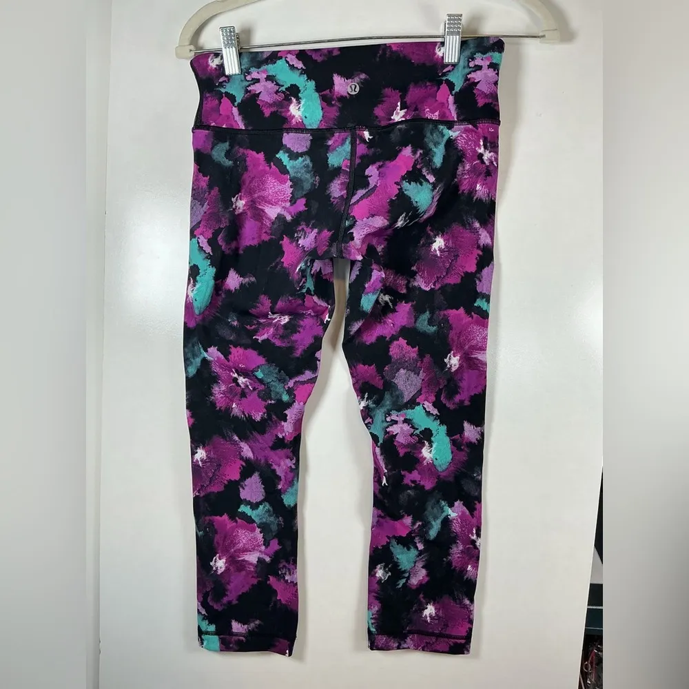 lululemon athletica Multicolor Patterned Leggings A0352 - Image 2