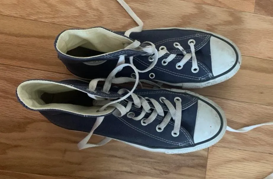 Converse Navy Hightop - Image 2