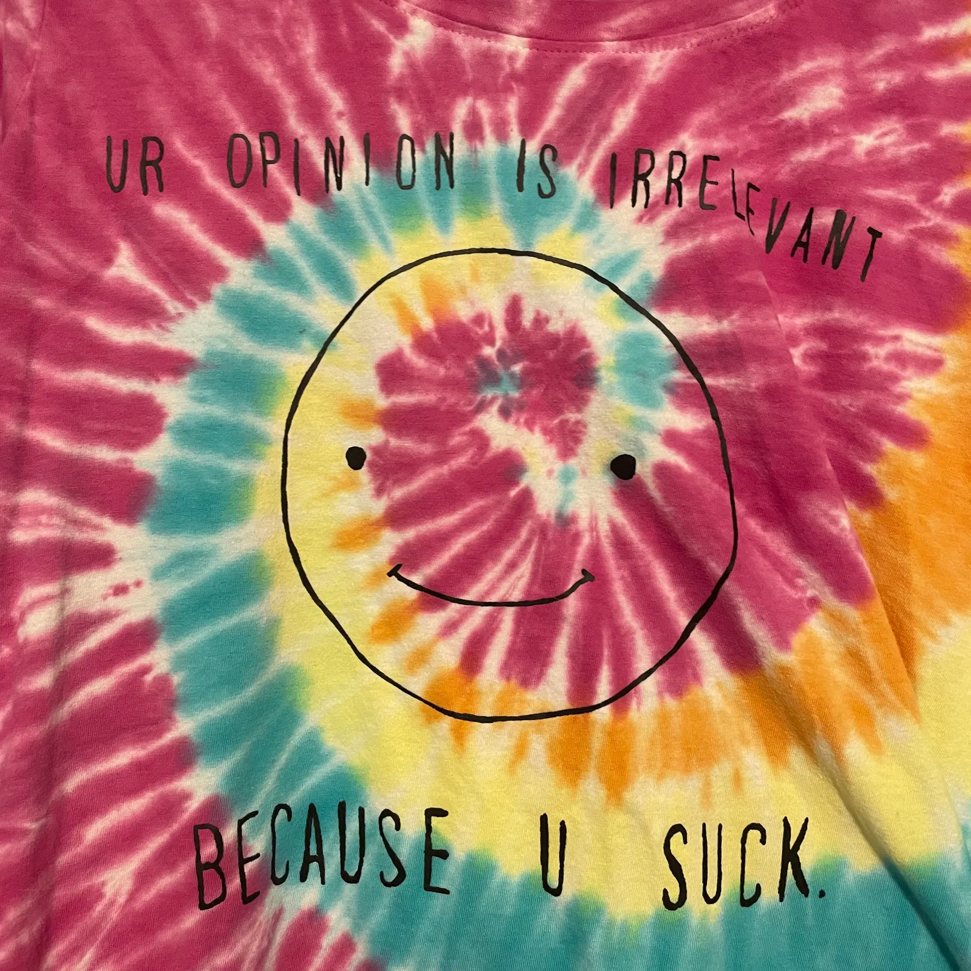 Black Matter Tie Dye Graphic Tee - Image 3