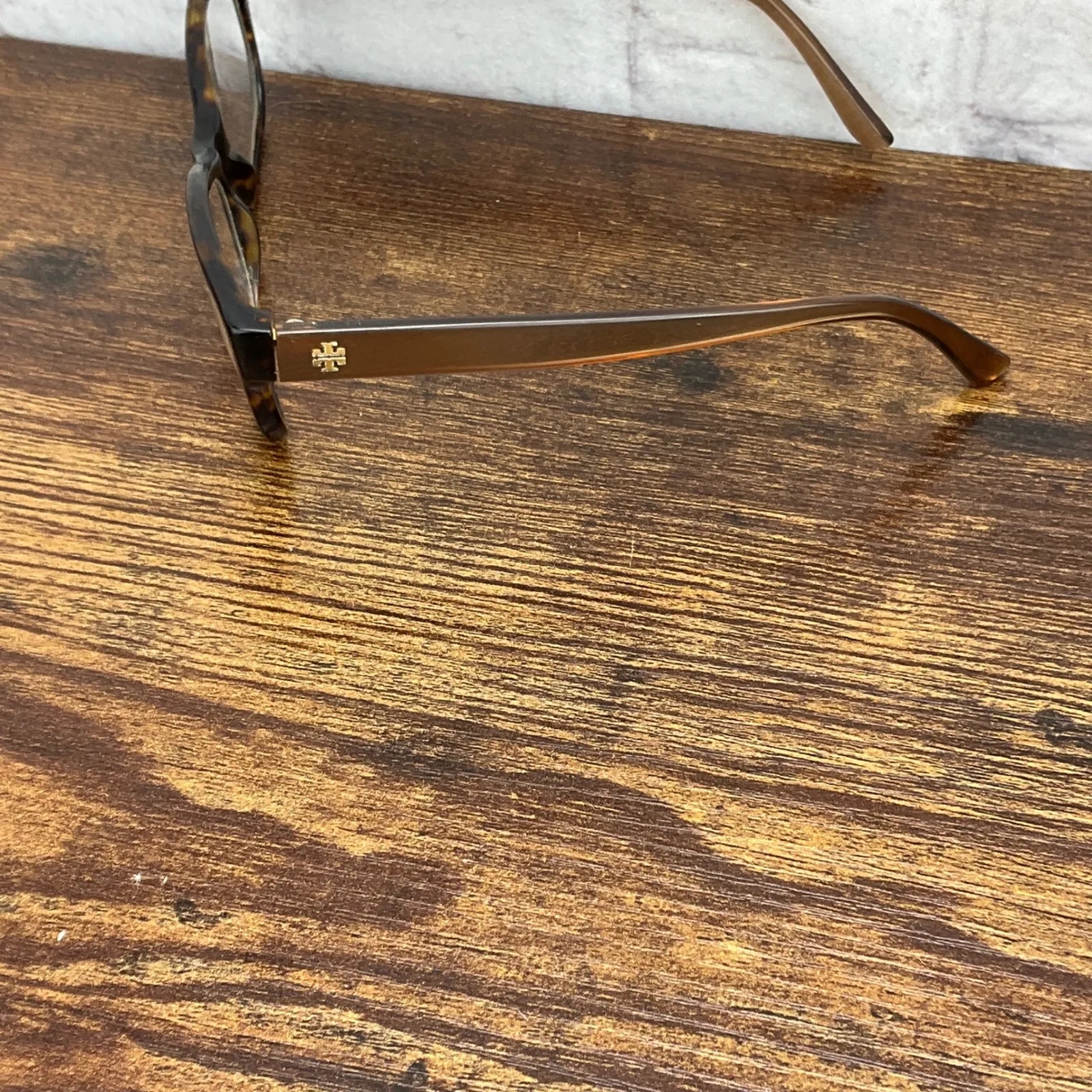 Tory Burch Eyeglasses Frames Designer‎ Glasses TY2087 1726 Tortoise frames only - Image 3