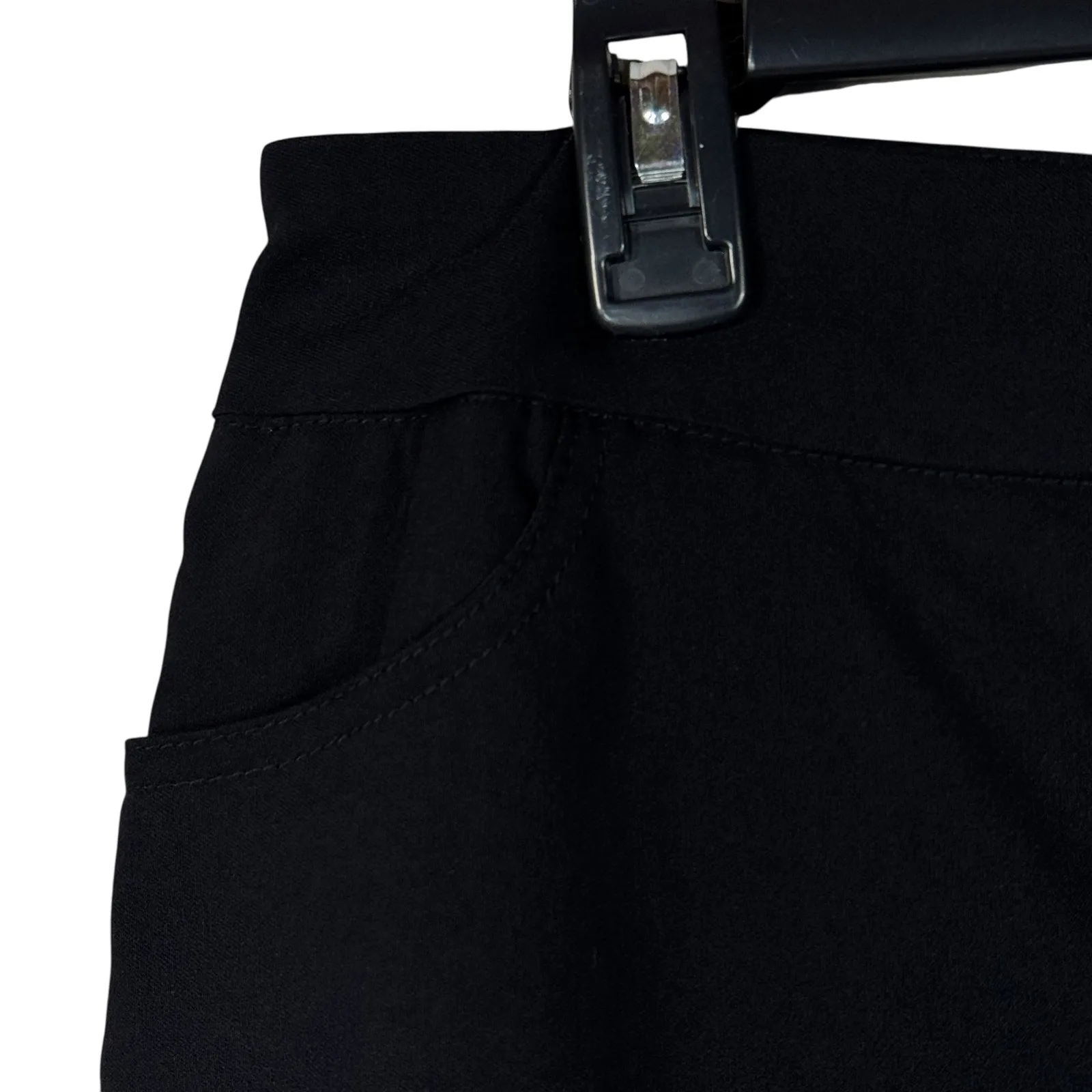 Westbound SZ 18 Skort Pull-On Stretch Pockets Short Attached Briefs Black New - Image 2