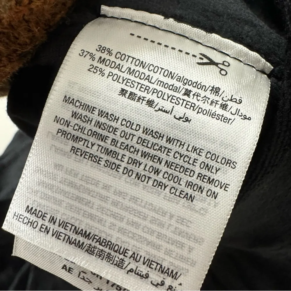 Juicy Couture Black Velvet Wide Leg Trouser Dress Pants Womens XL Cropped Fall - Image 9