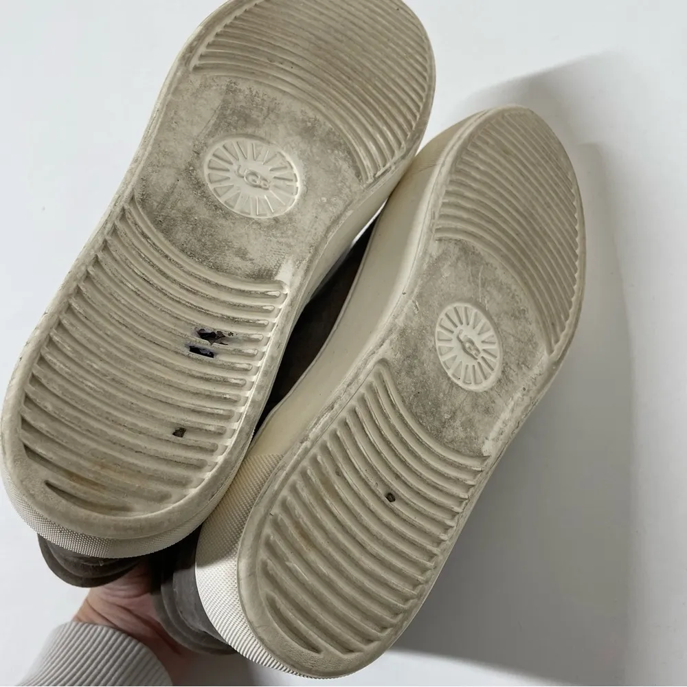 UGG Ollie Lace Up High Top Suede Leather Sneakers Size 9 - Image 7