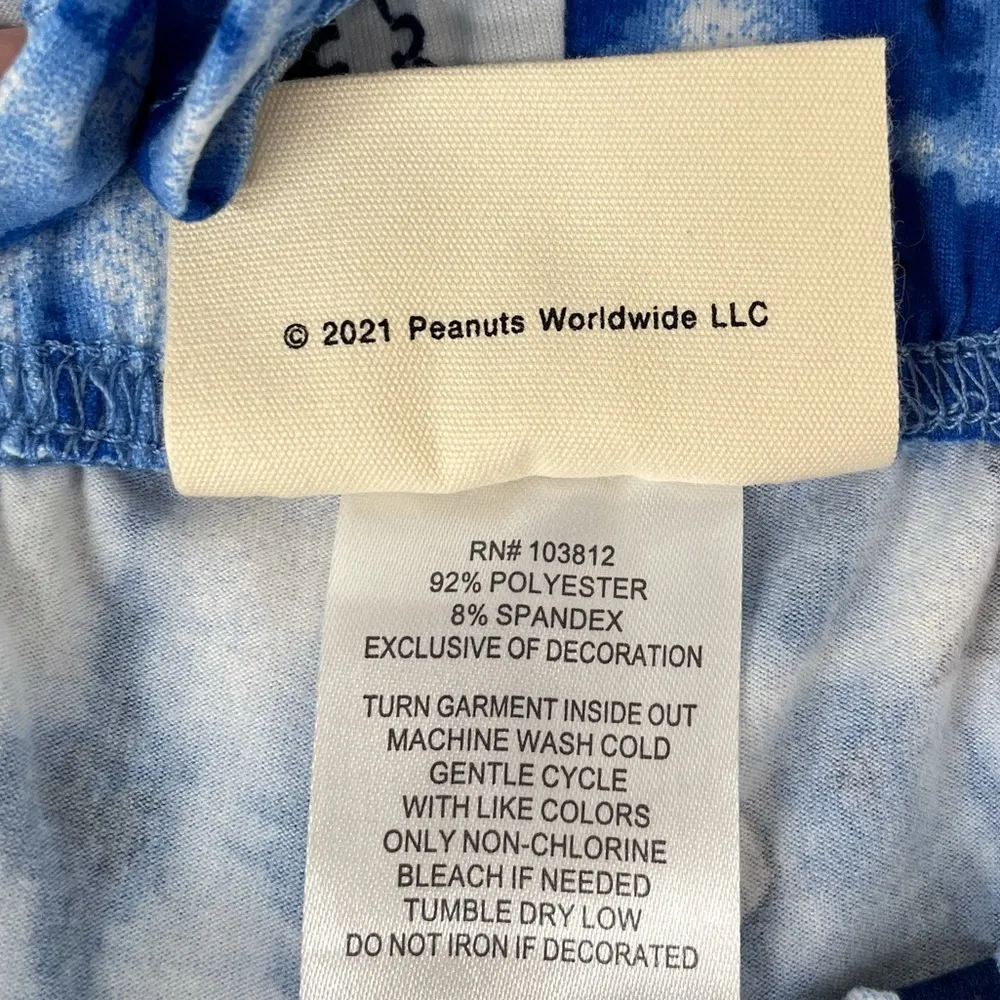 Peanuts Snoopy Ice Cream Pajama Set, Red, Blue Size undefined - Image 10