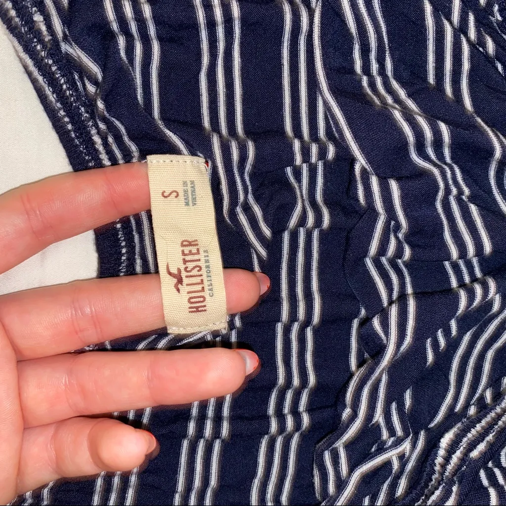 Striped off the shoulder top - Image 3