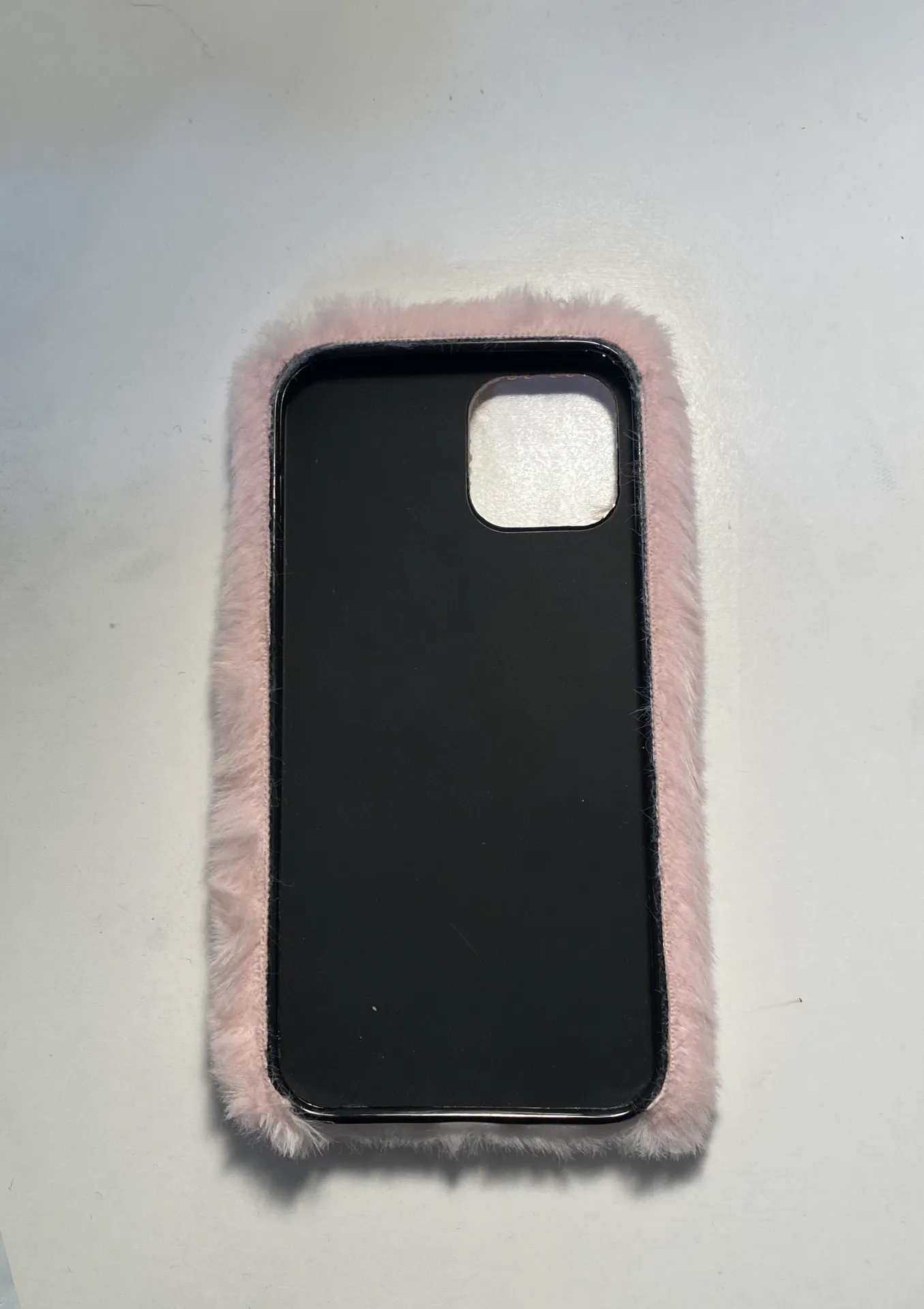 iPhone 12 Pink Fluffy Case - Image 5