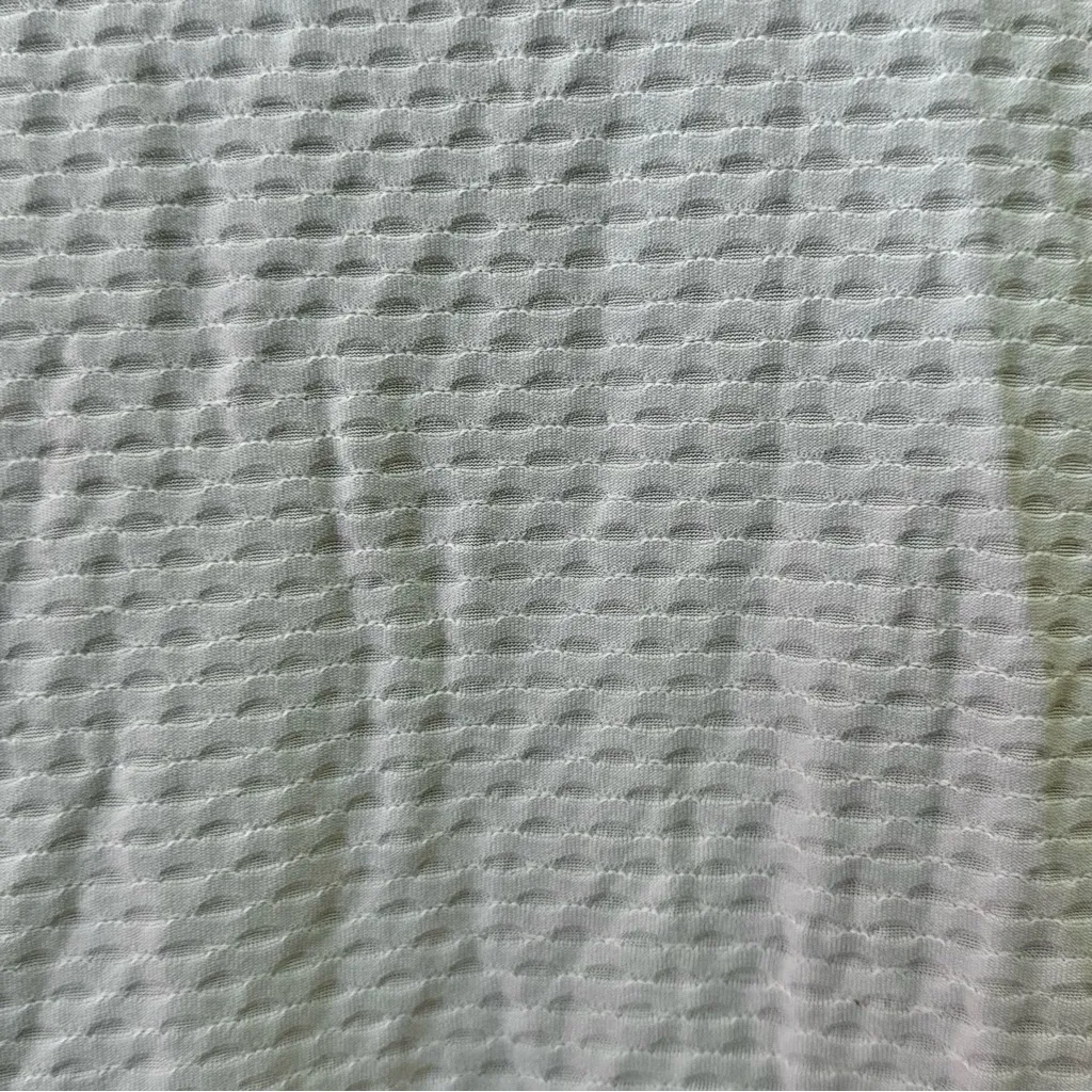 Calia Textured Mesh Waffle Knit Tank Scoop Neck Activewear Top Baby Blue M Size M - Image 6