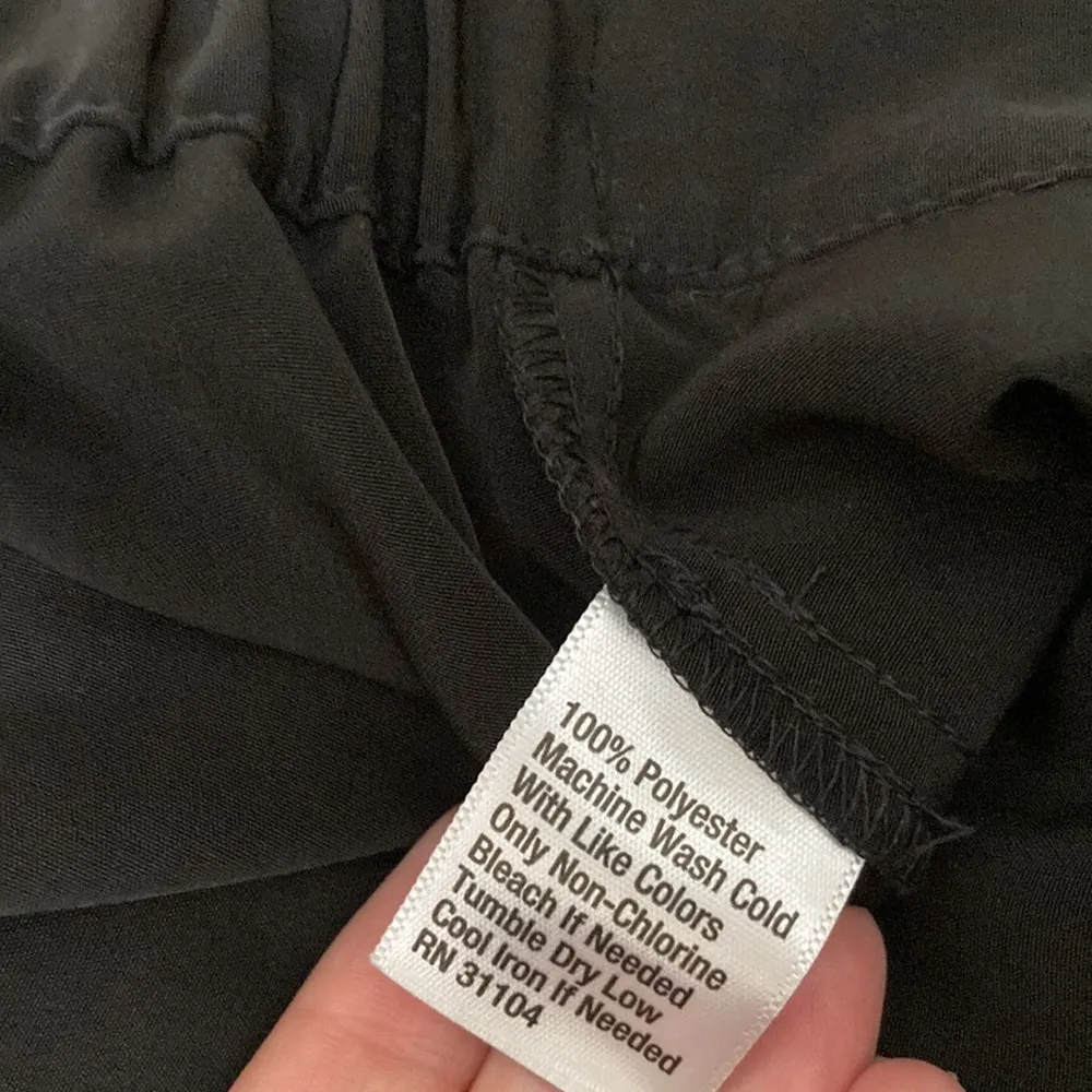 NEW Limited Black Wide Leg Culottes High Rise Work Pants Black Sz 4 Stretch NWT - Image 6