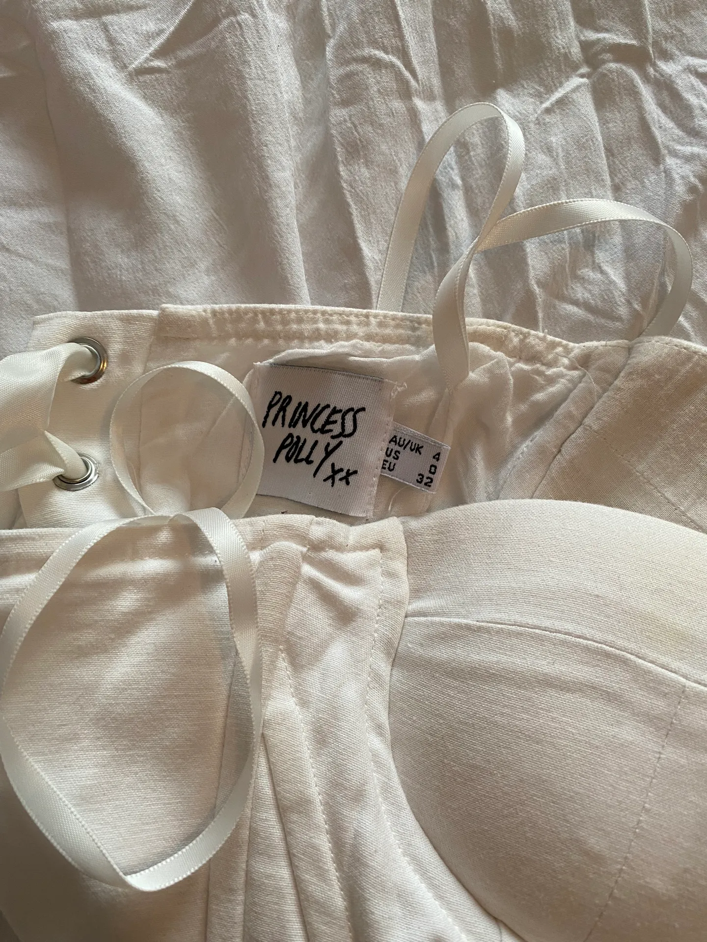 Princess Polly White Corset - Image 5