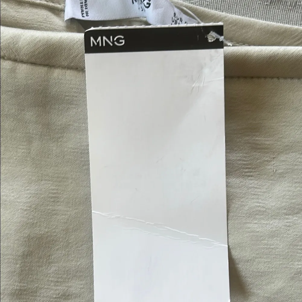 Mango Cream Midi Skirt Size XS - Image 5