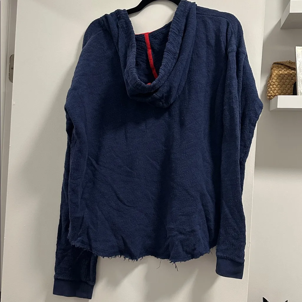 New York Rangers Touch by Alyssa Milano Women's Driftwood Hoodie - Image 4