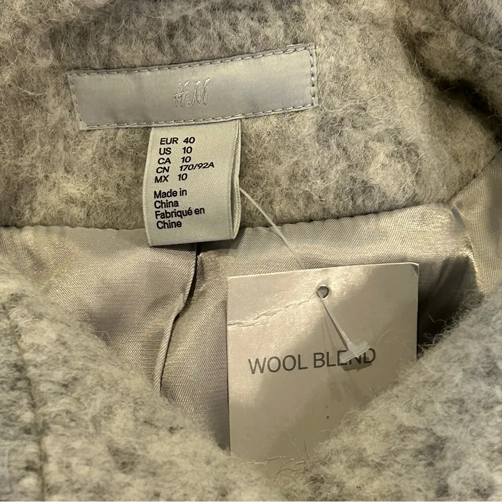 DKNY Active Long Windbreaker Rain Coat Outdoor Workouts Keep Dry White Medium - Image 7