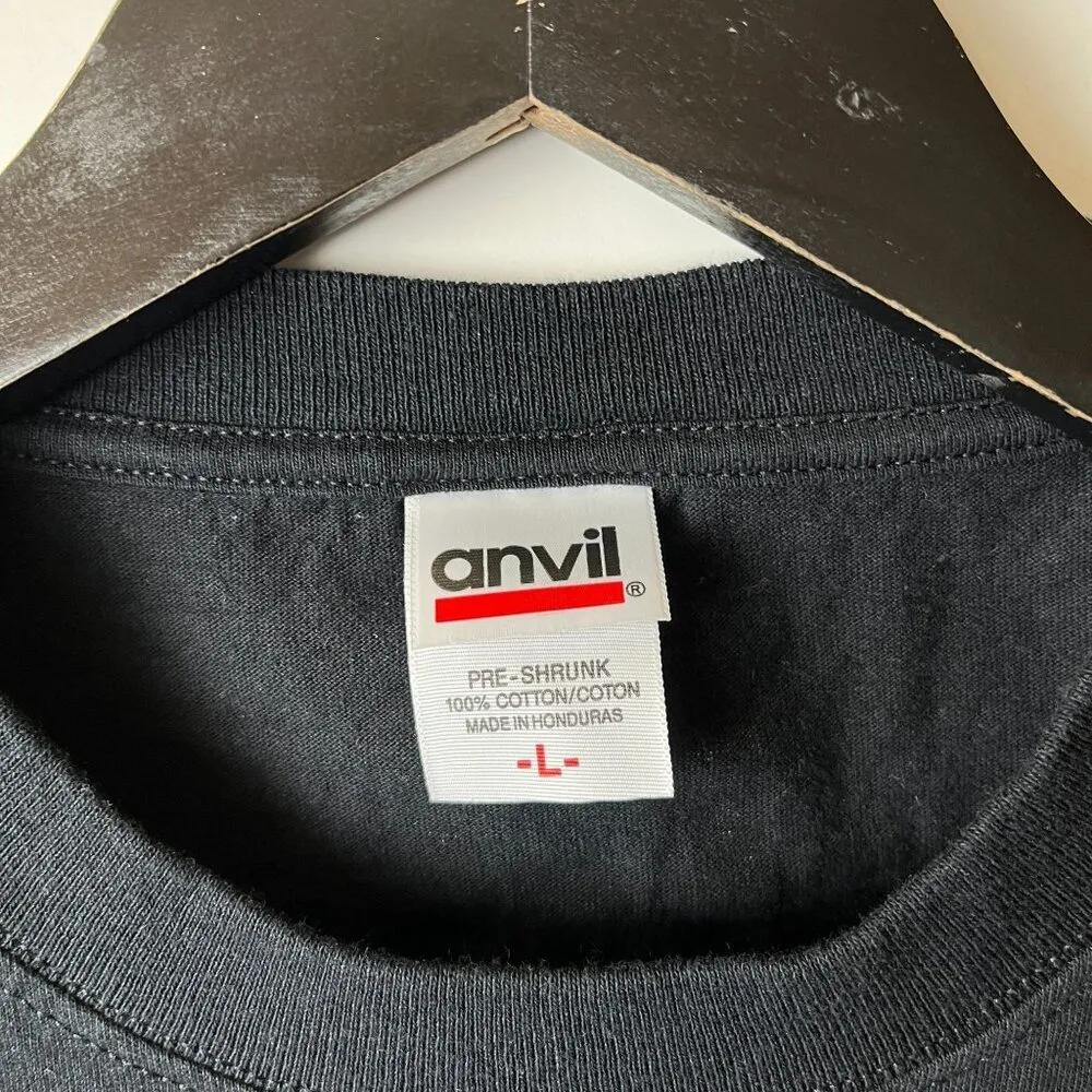 2008 Vintage Y2K Glay Verb Tour T Shirt Black Large L Japanese Rock Band Solid - Image 13