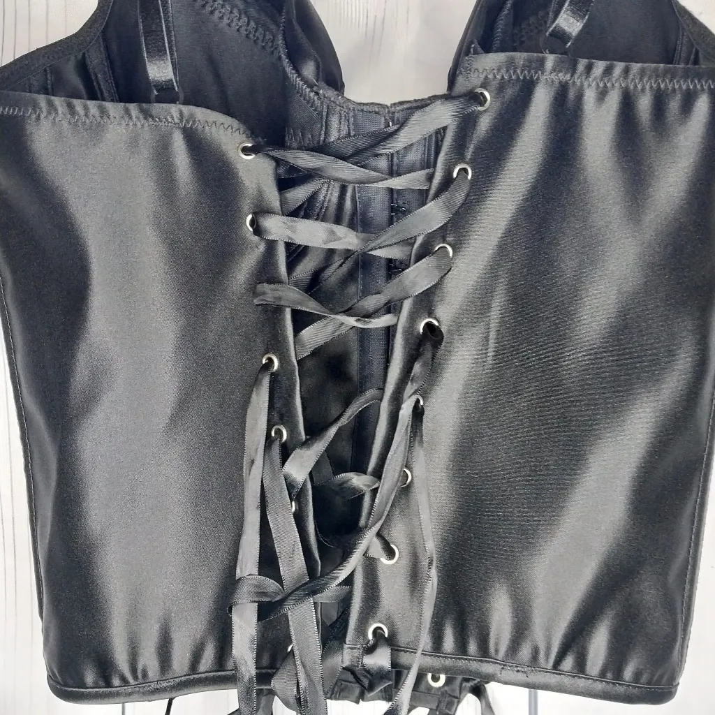 Shirley Of Hollywood Black Satin Lace - Image 6