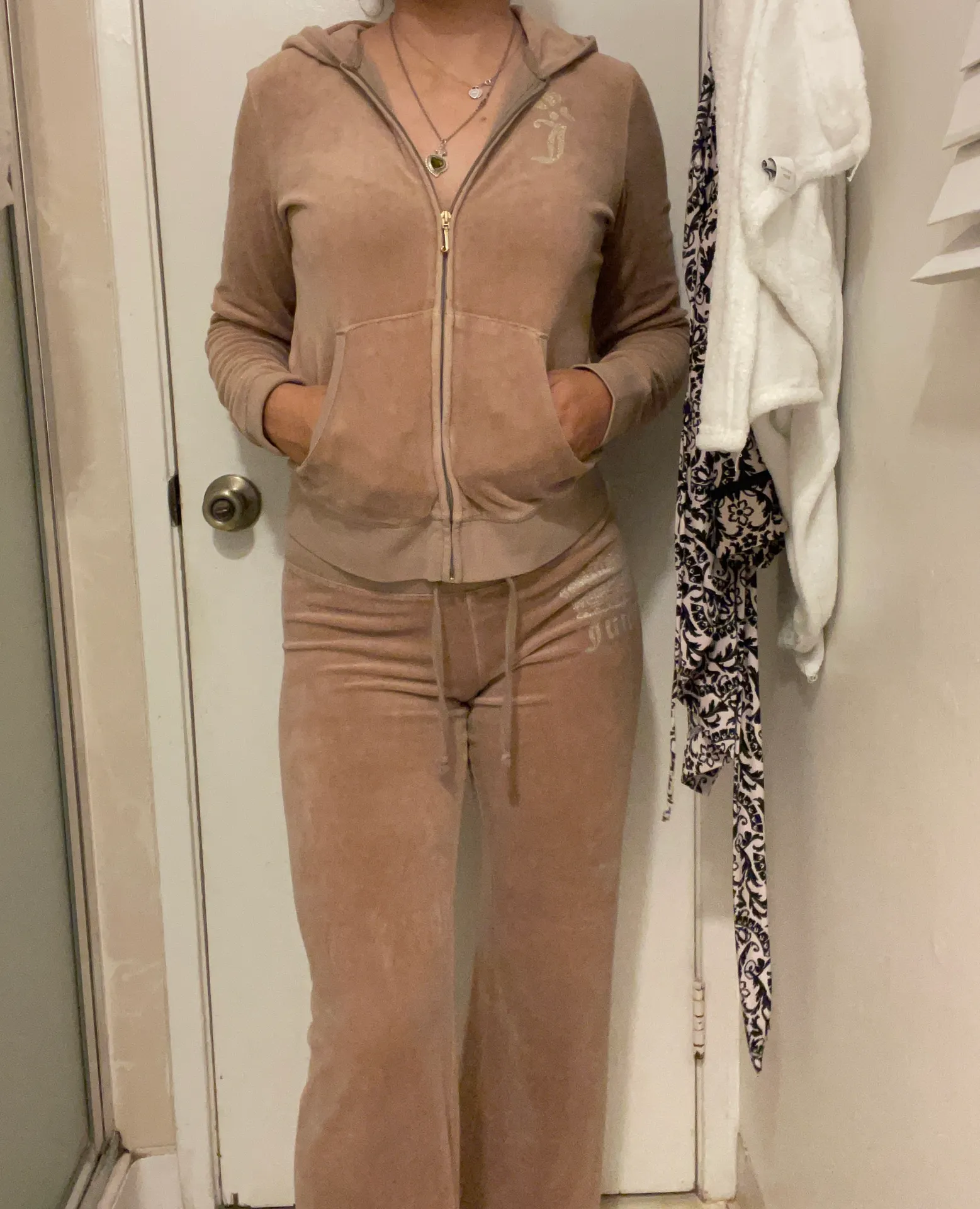 Juicy Couture Tan  Tracksuit - Image 4
