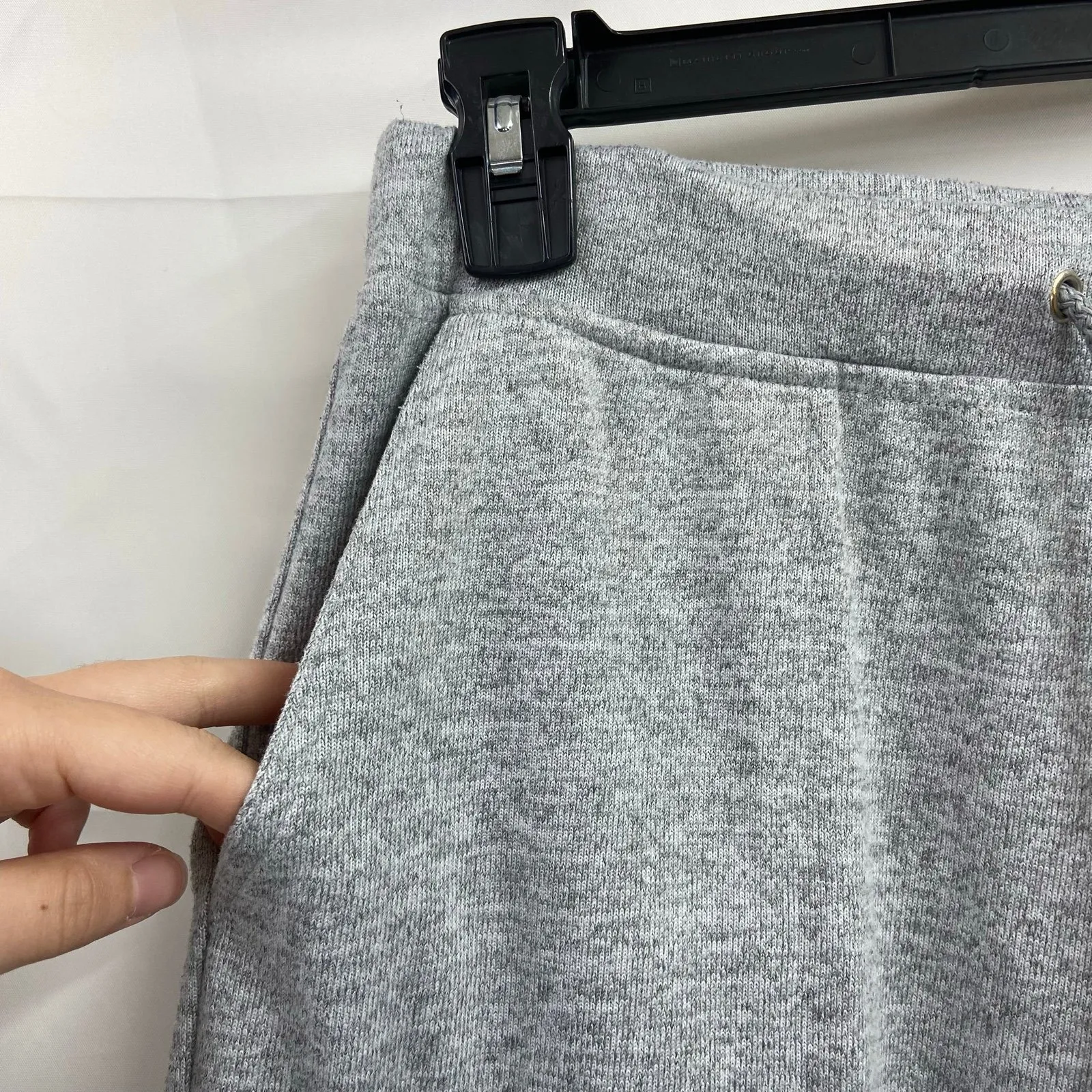 Skye's The Limit‎ women's gray soft knit pocket lounge sweatpants joggers large - Image 2