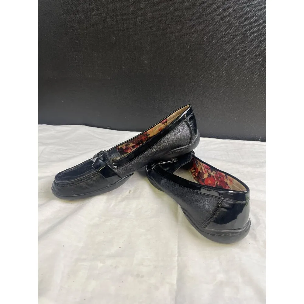 Anne Klein Women's Black Leather iFlex Shoes, Loafers/Flats Size 8M SKU3269 - Image 4