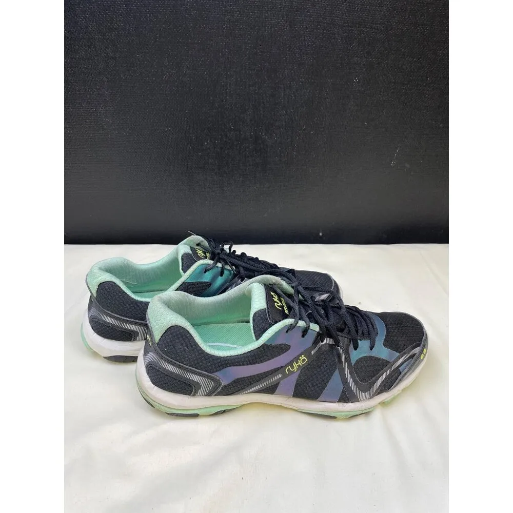 Ryka Women's Black Green Training Running Shoes / Sneakers Size 9.5 SKU 5483 - Image 4