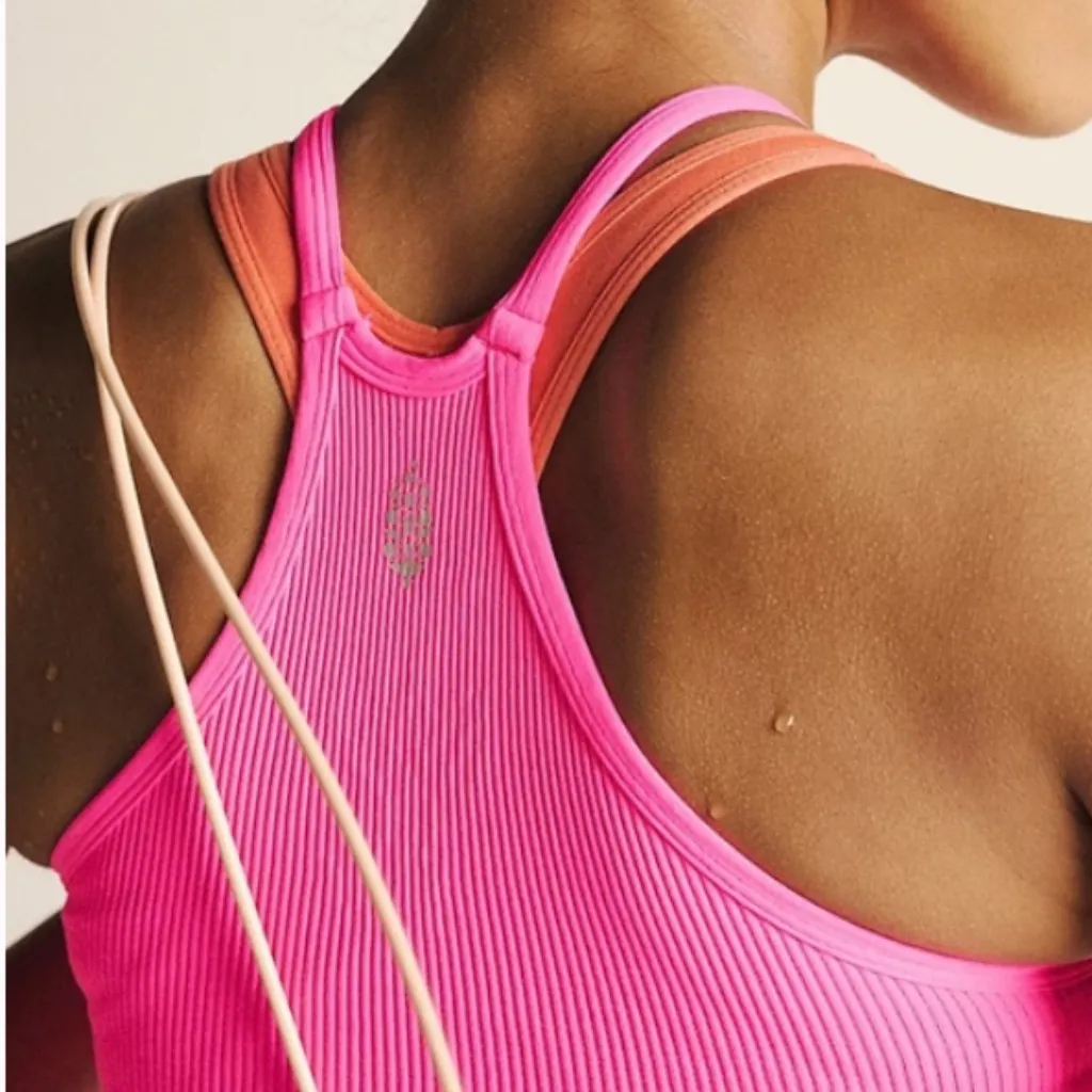 FP Movement by FP Happiness Runs Tank in Malibu Candy Pink sz XS/ S - Image 2